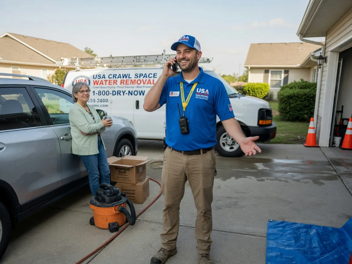 Crawl Space Water Removal Bluffton, GA FAQs